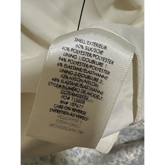 Alice + Olivia Cutout Metallic Jacquard Fit & Flare Mini Dress Black Size 2 $440 - Picture 11 of 11